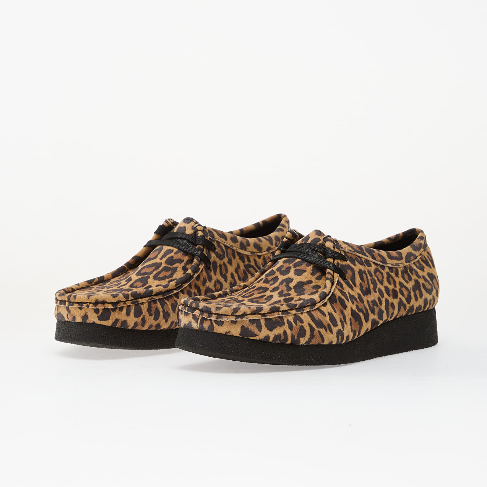 Női cipők Clarks WallabeeEVOSh Leopard Suede