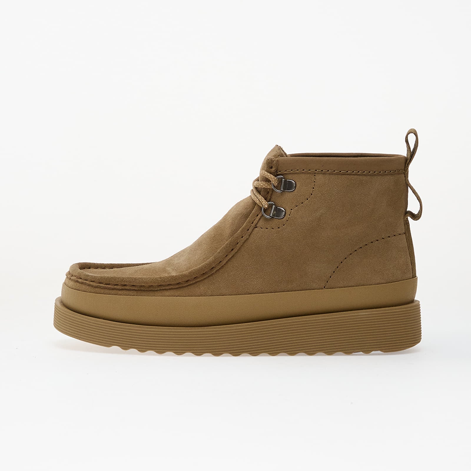 Сникърси Clarks WallabeeFTR2Hi Dark Sand Suede EUR 44
