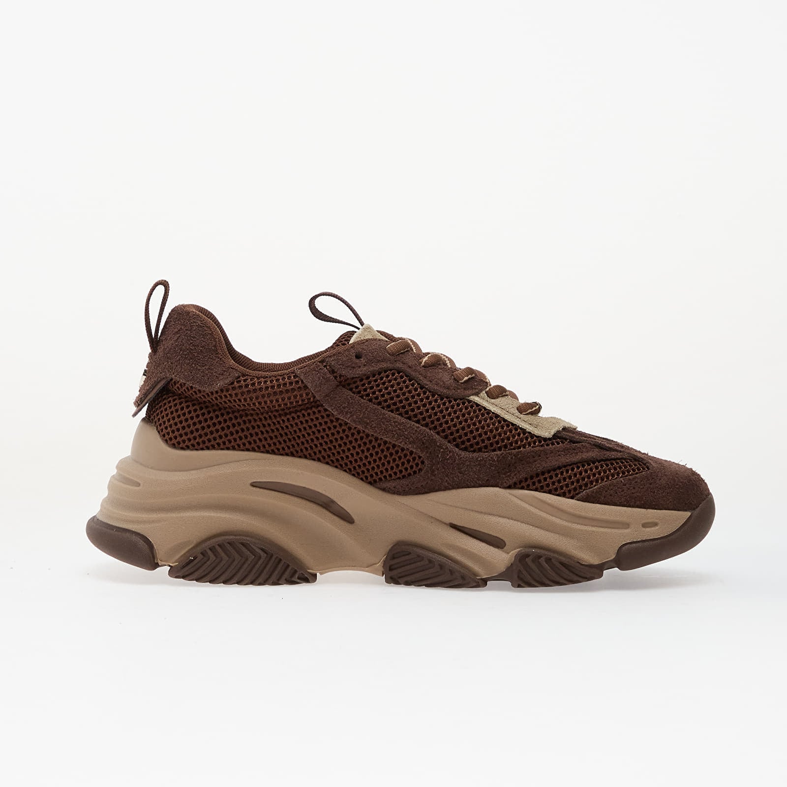 Sneakers Steve Madden Possession-E Ground Coffe Suede EUR 40