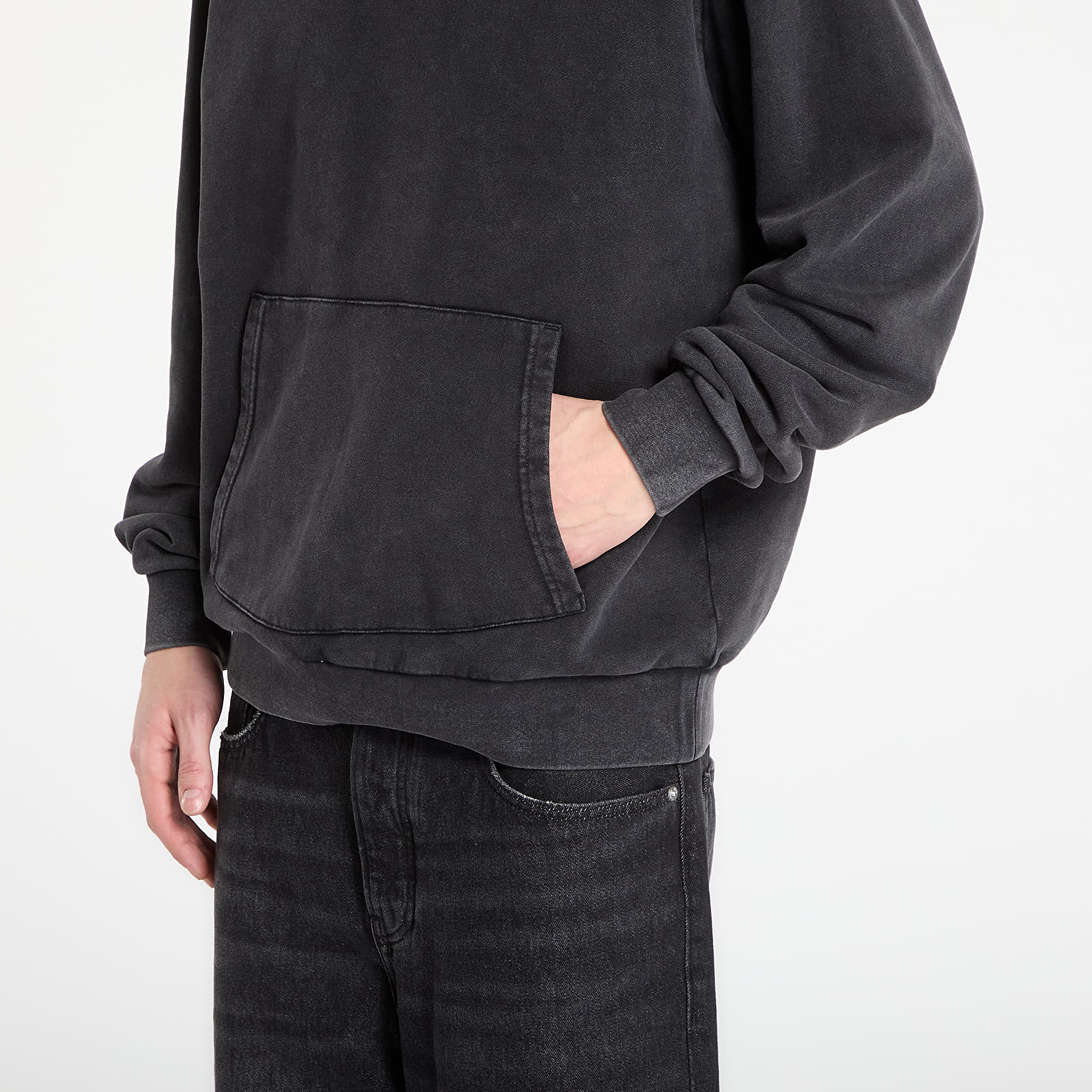 Мъжки суичъри RIPNDIP Castanza Hoodie Black Vintage Wash