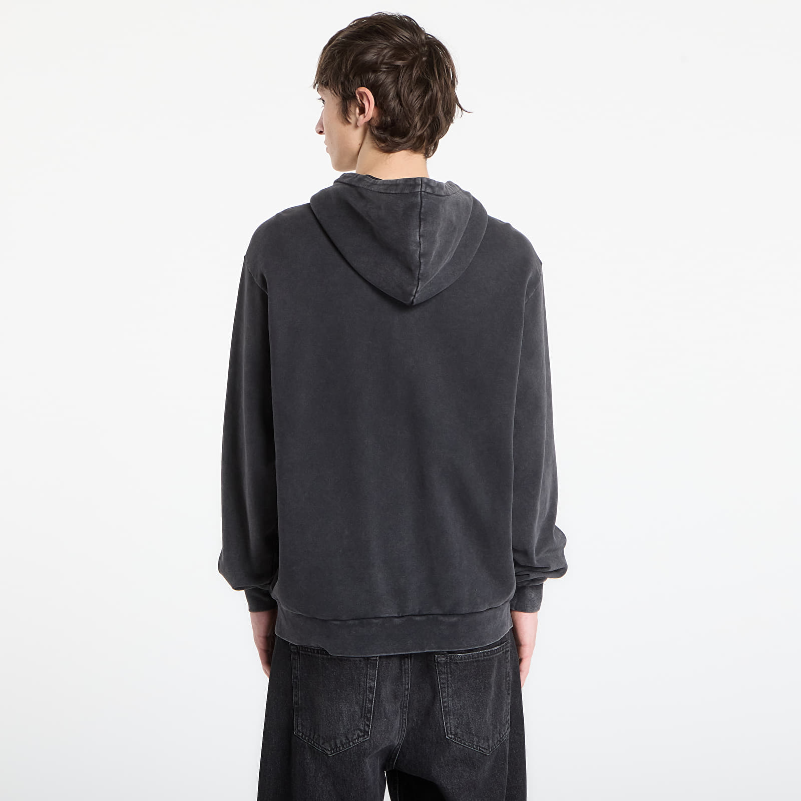 Мъжки суичъри RIPNDIP Castanza Zip Up Hoodie Black Vintage Wash