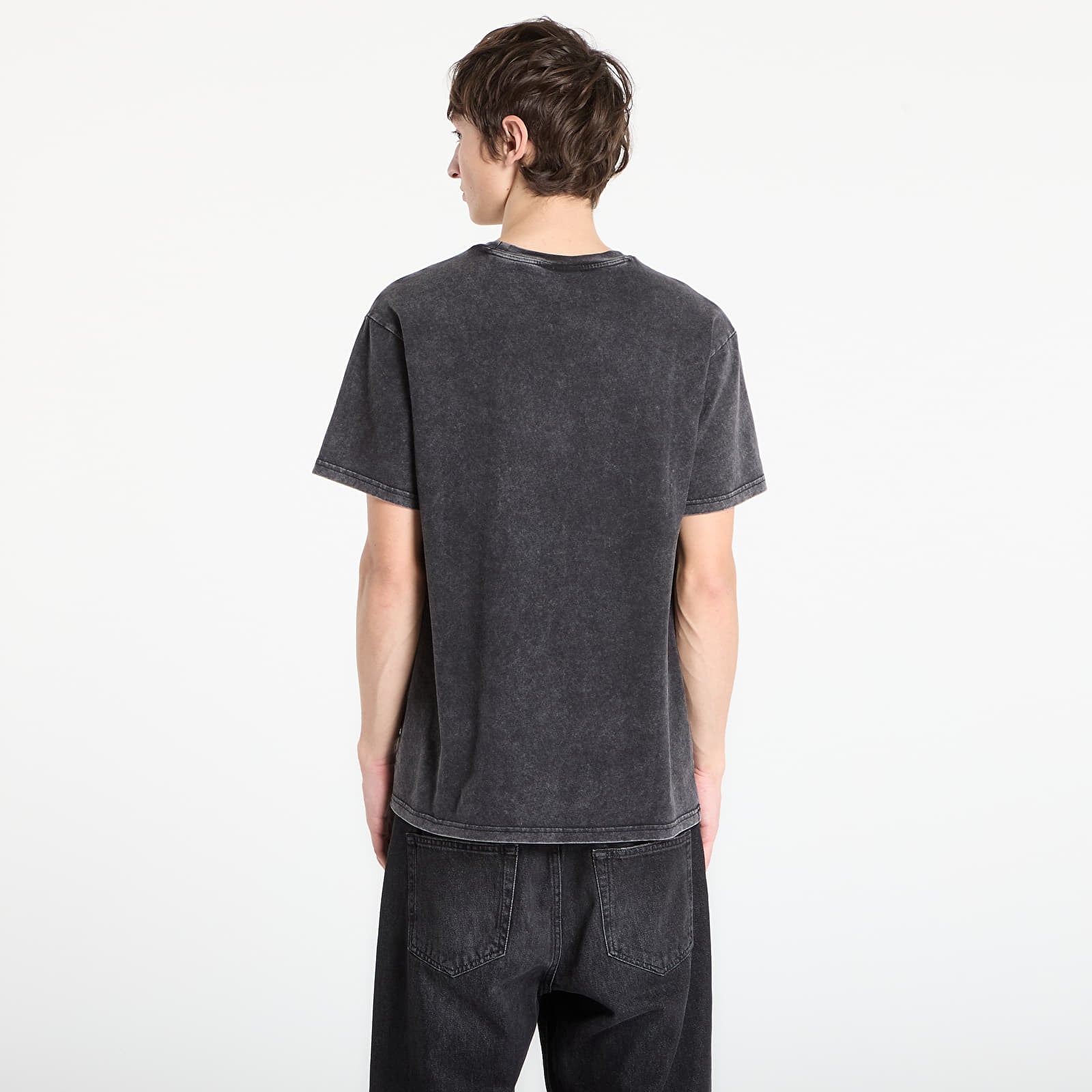 Magliette da uomo RIPNDIP Castanza Short Sleeve Tee Black Vintage Wash