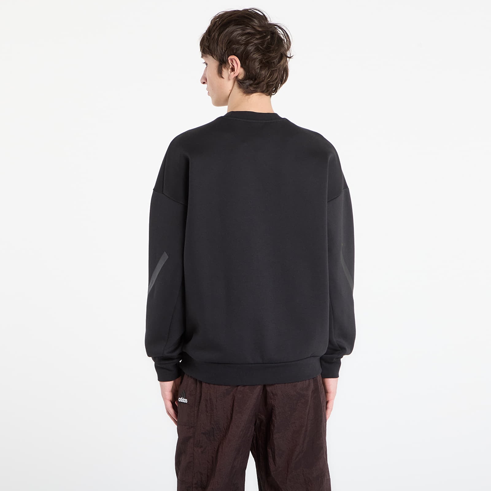 Felpe con cappuccio uomo adidas M Z.N.E. Crw Black