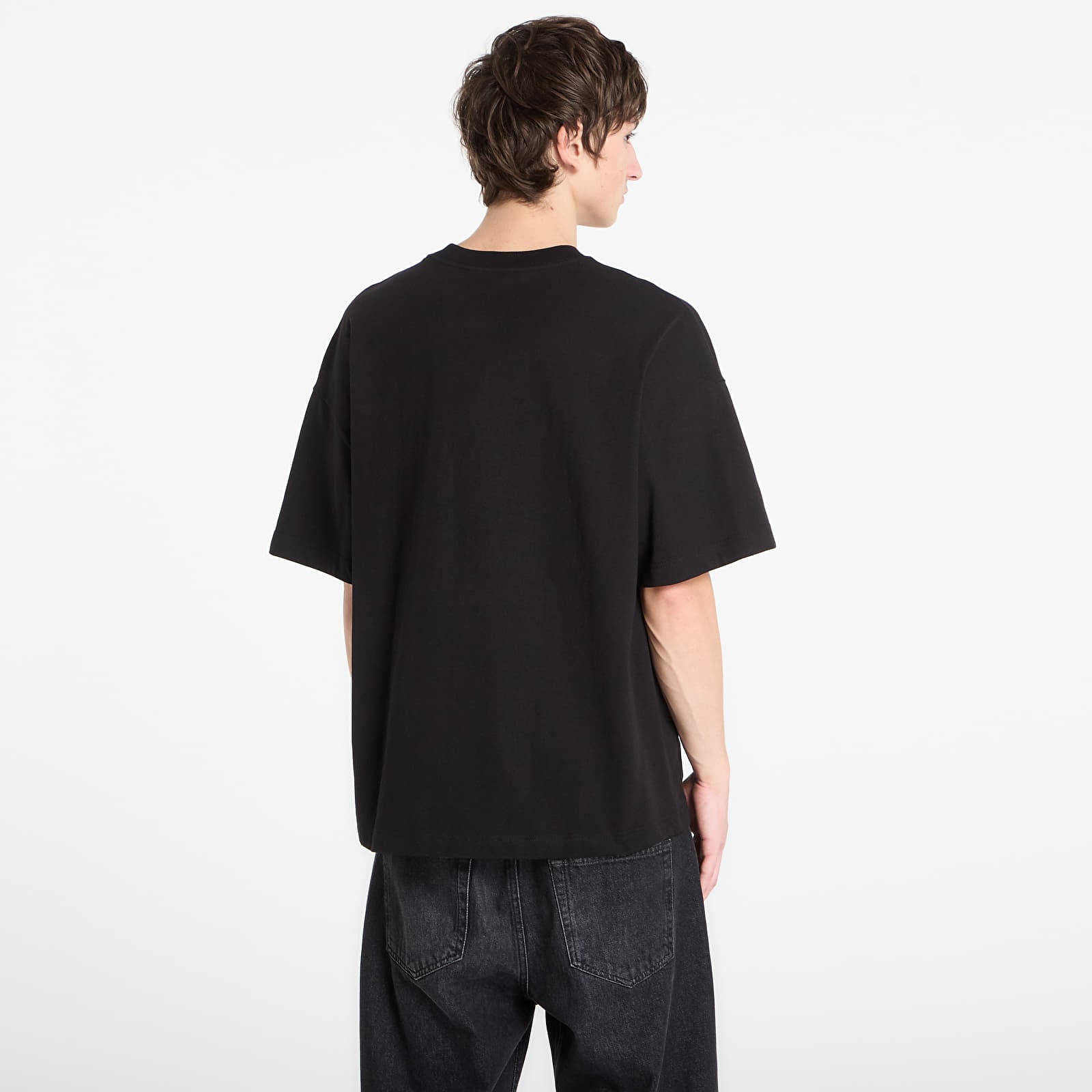 Heren T-shirts Carhartt WIP S/S Deconstructed Label T-Shirt UNISEX Black