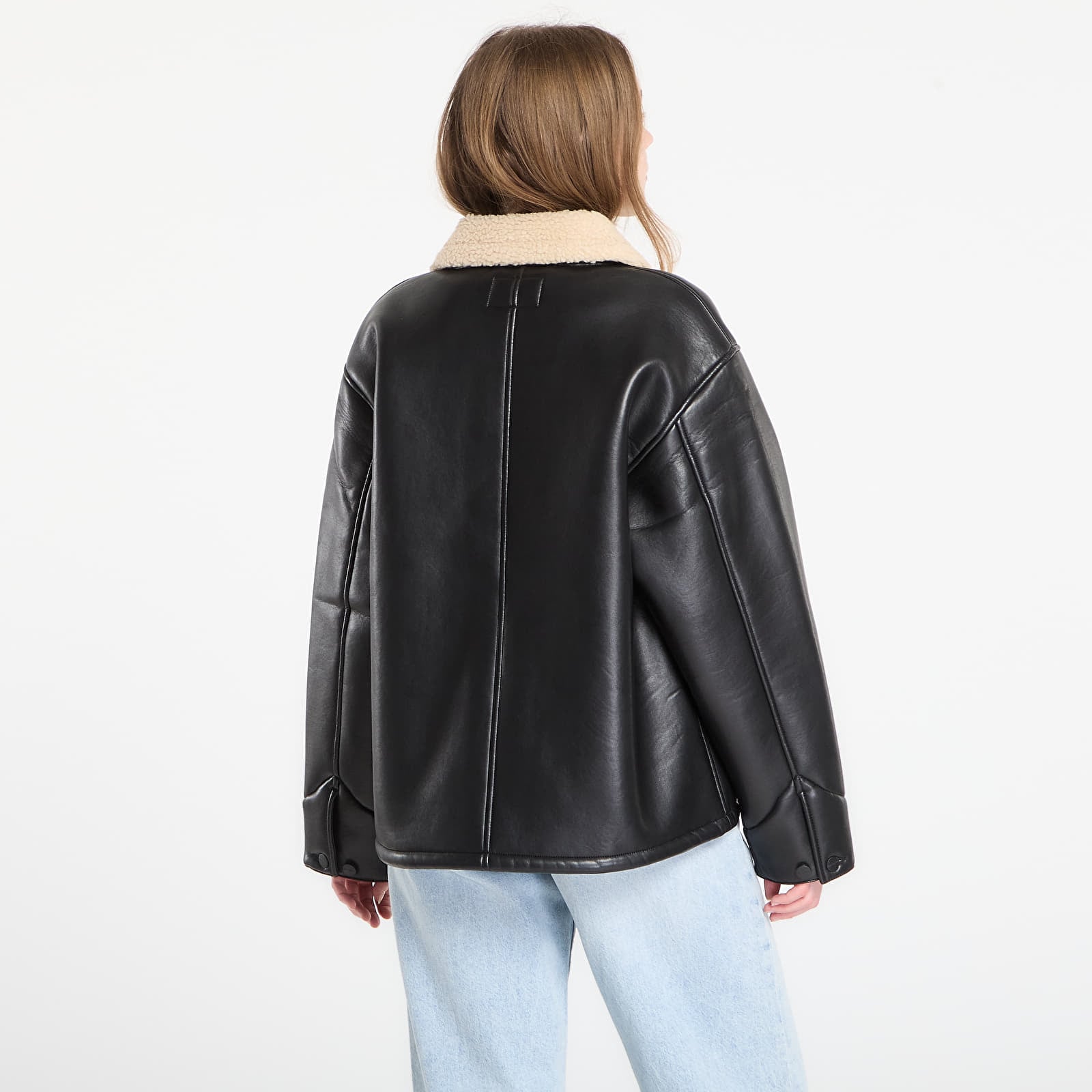 Jackor Carhartt WIP W' Shepton OG Michigan Coat Black/ Natural