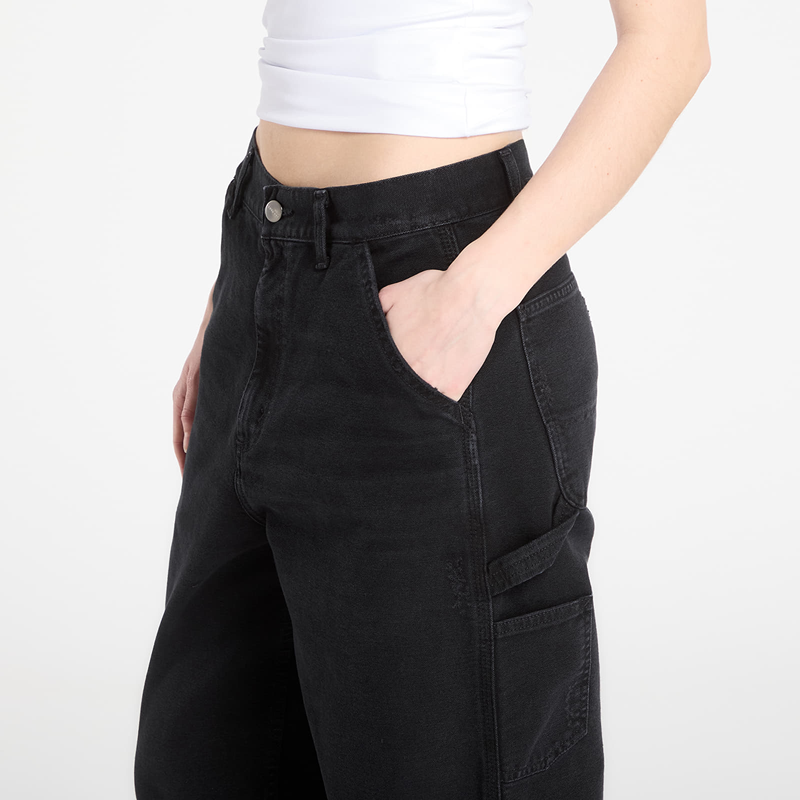 Bukser Carhartt WIP W' Brandon Single Knee Pant Black