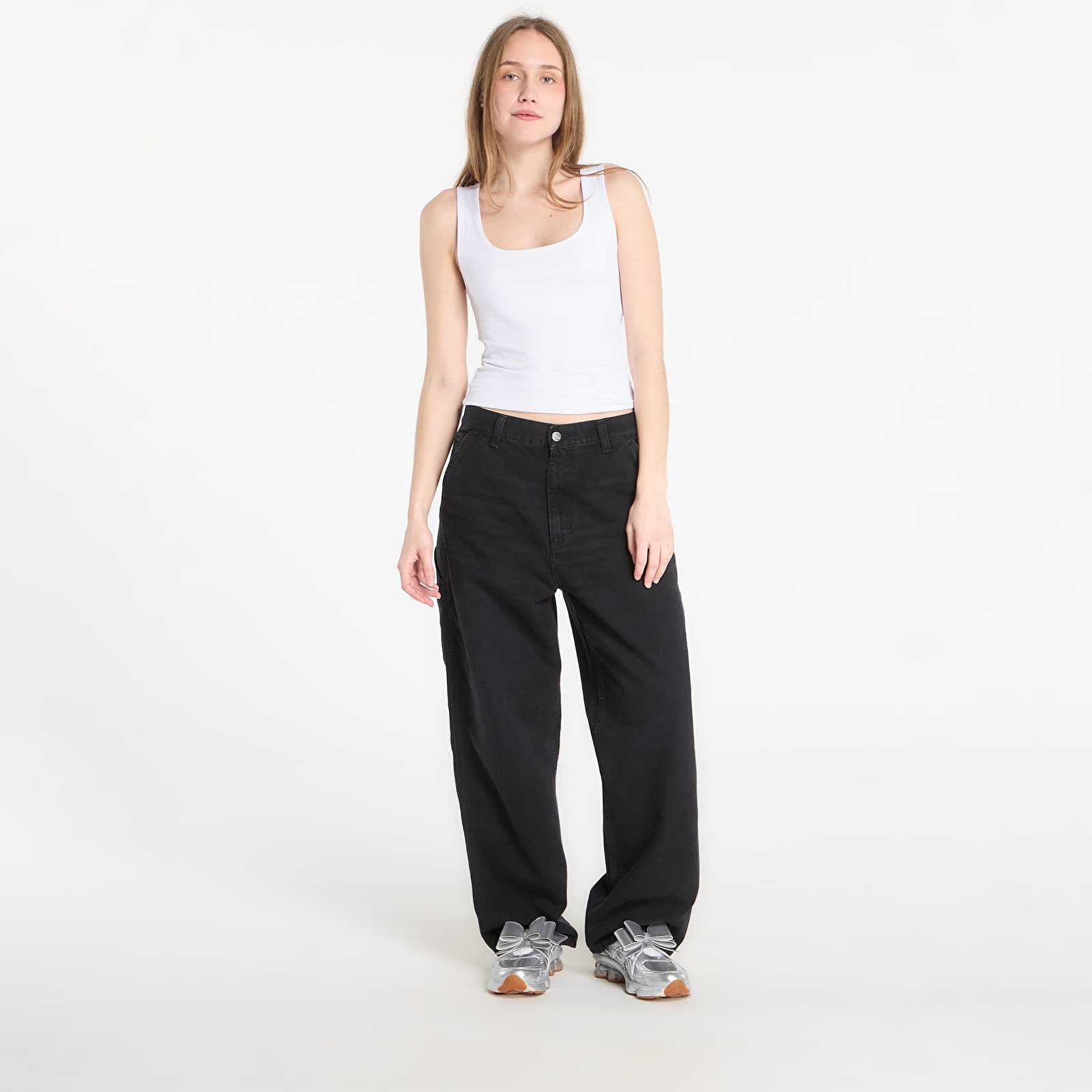 Bukser Carhartt WIP W' Brandon Single Knee Pant Black