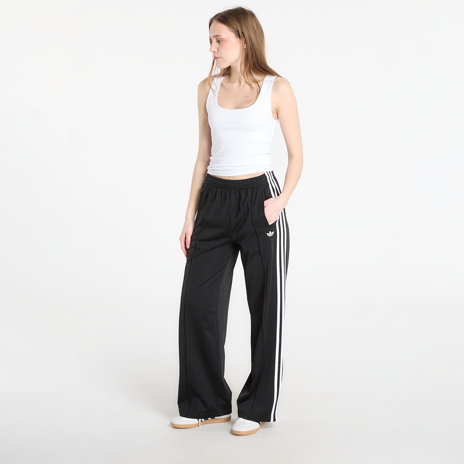 Träningsbyxor adidas Fb Loose Track Pants Black/ White