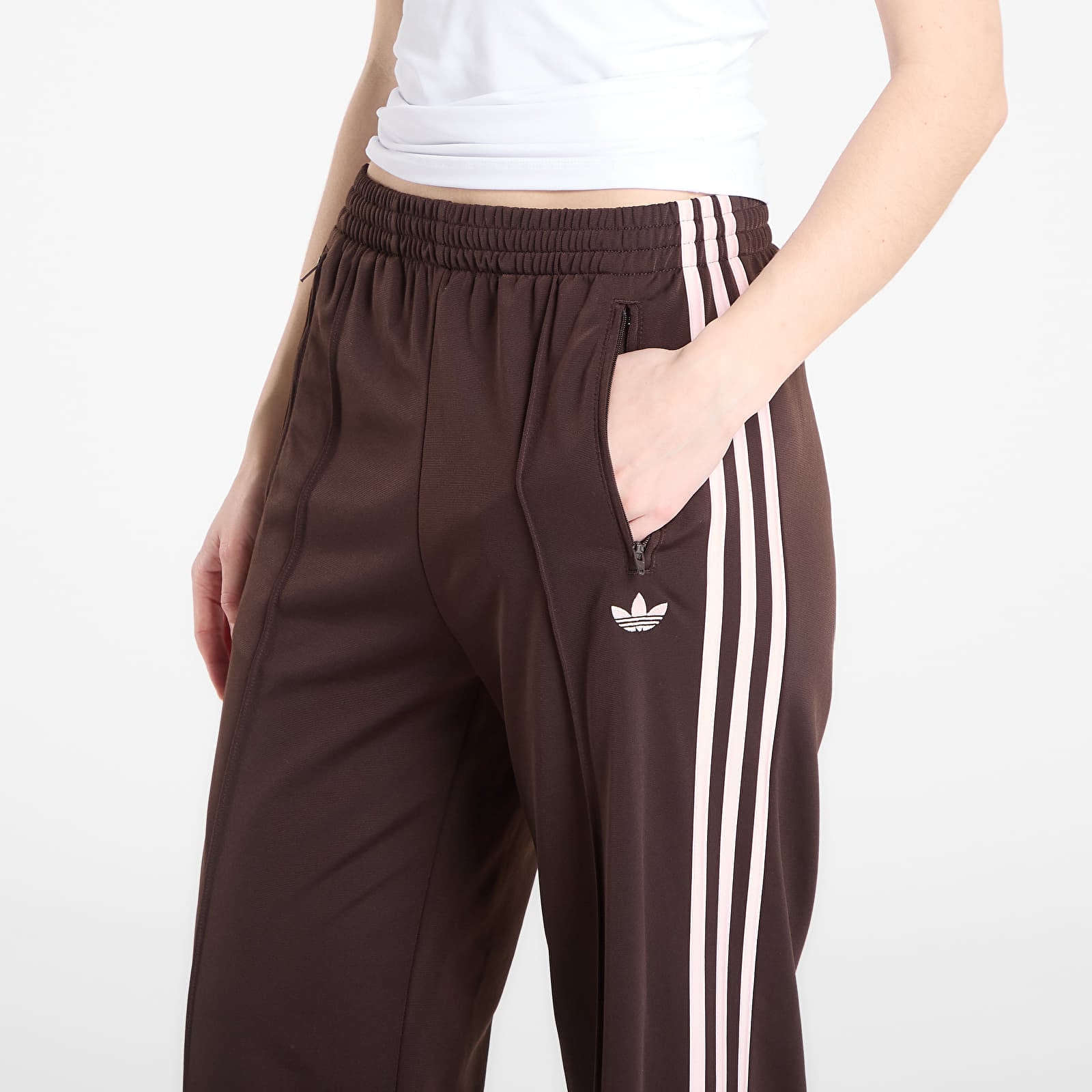 Träningsbyxor för kvinnor adidas Fb Loose Track Pants Auco/ Sanpin
