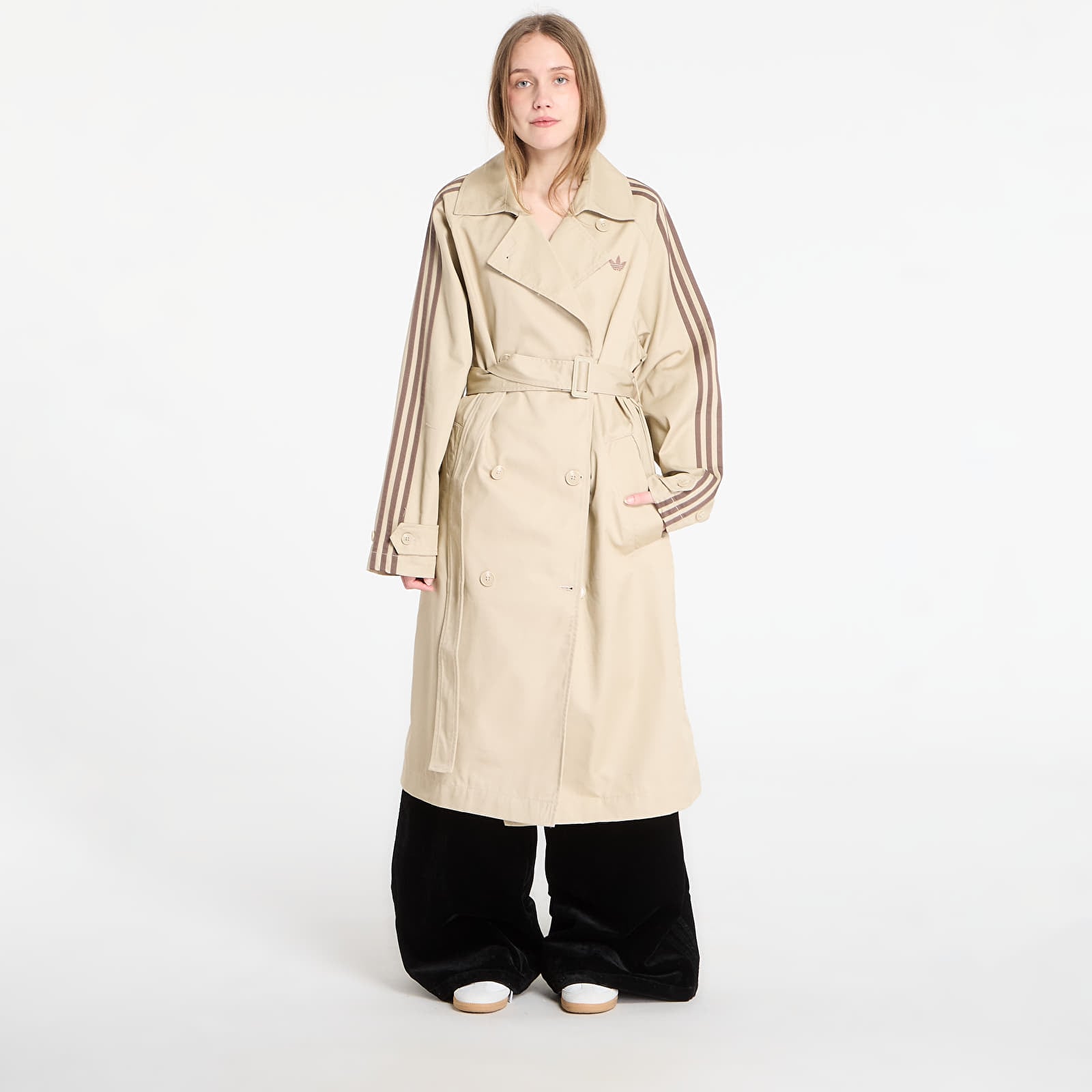 Women's coats adidas Trench Ct Tw Cardboard