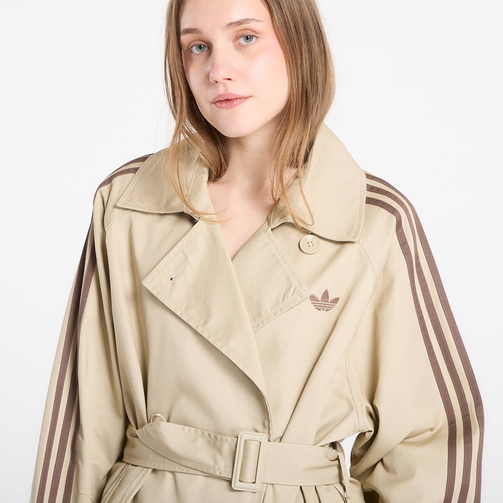 Women's coats adidas Trench Ct Tw Cardboard