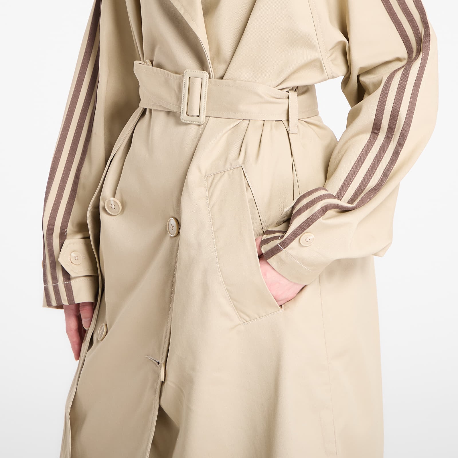 Women's coats adidas Trench Ct Tw Cardboard