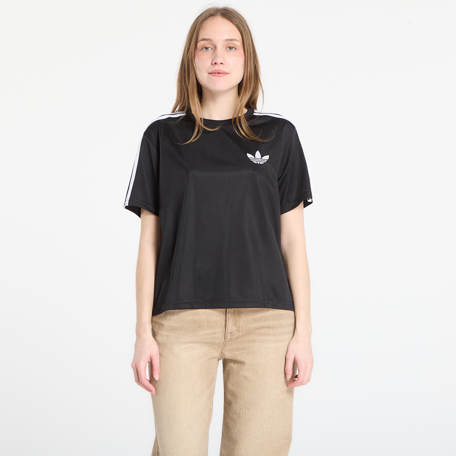 Dámske tričká adidas Fb Tee Black/ White