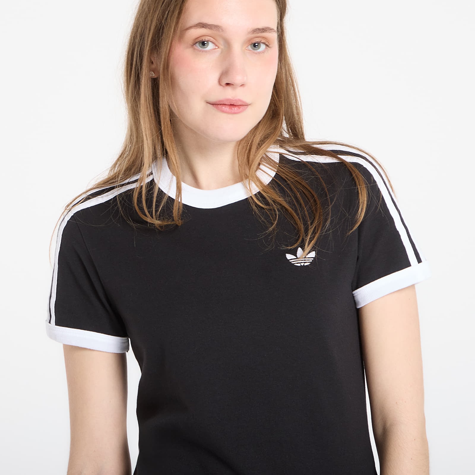 Tričká adidas 3S Tee Slim Black/ White