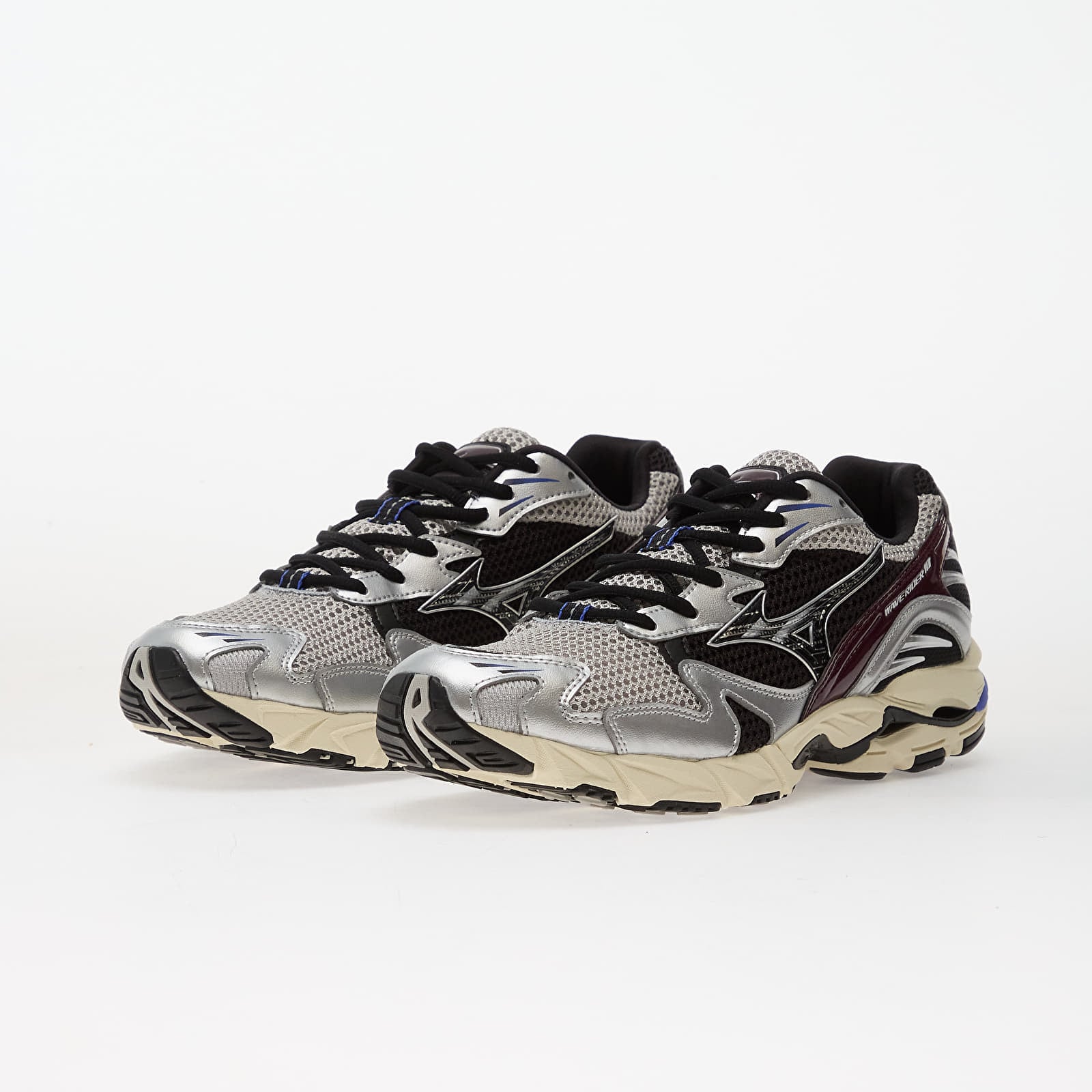 Scarpe uomo Mizuno Wave Rider 10 (U) Harbor Mist/ Black/ Fig