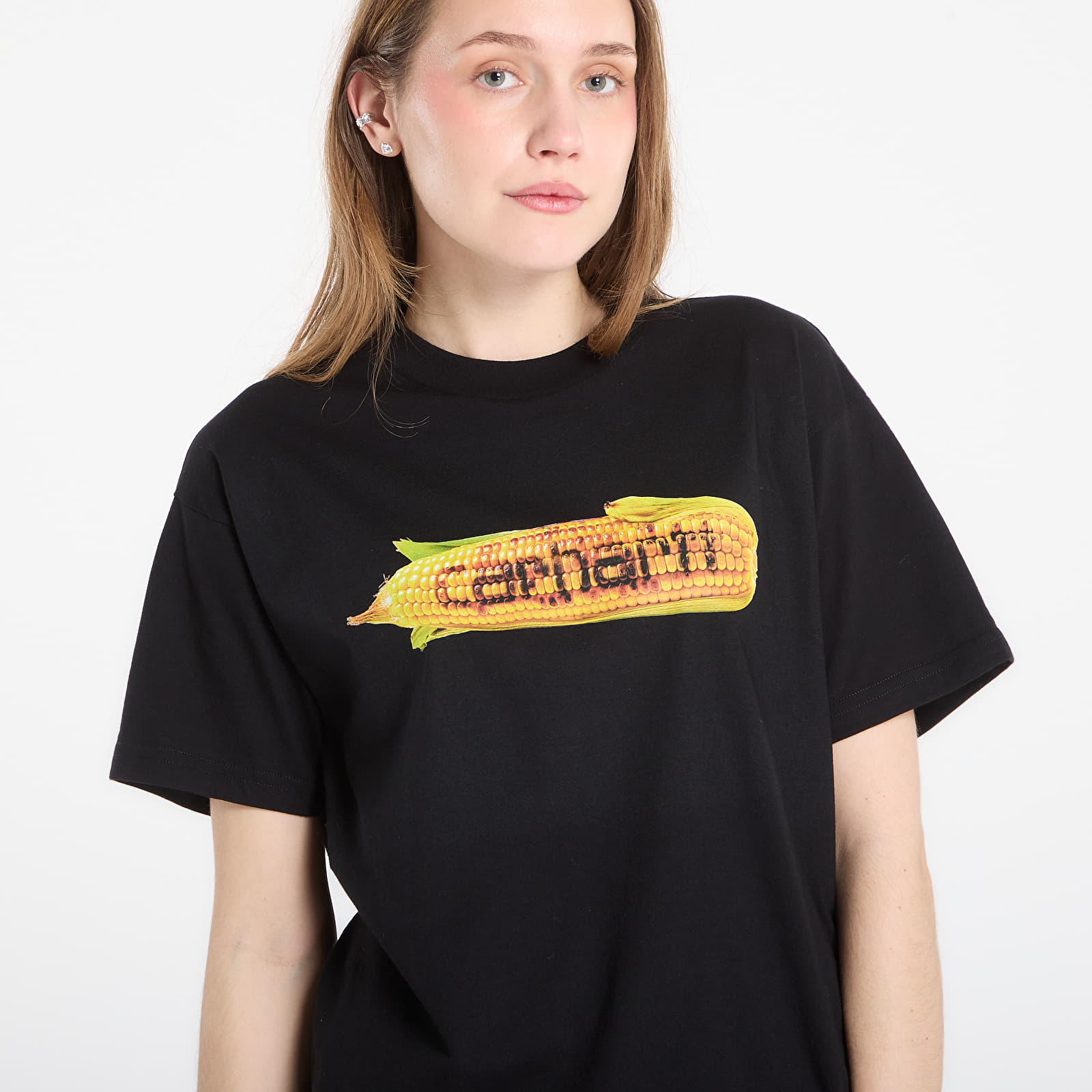 Férfi pólok Carhartt WIP S/S Hot Cob T-Shirt UNISEX Black