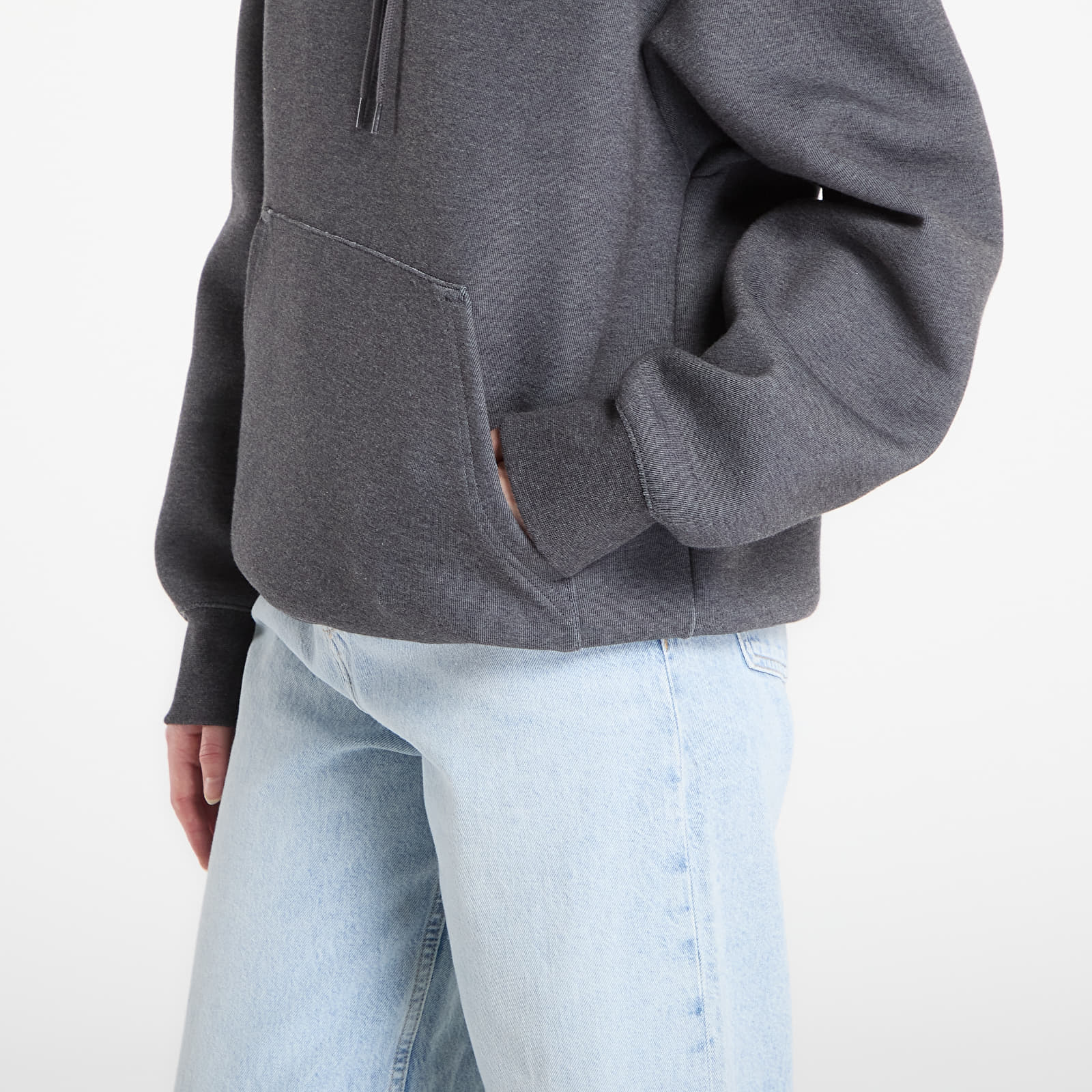 Мъжки суичъри Carhartt WIP Hooded Alda Sweat UNISEX Black/ White