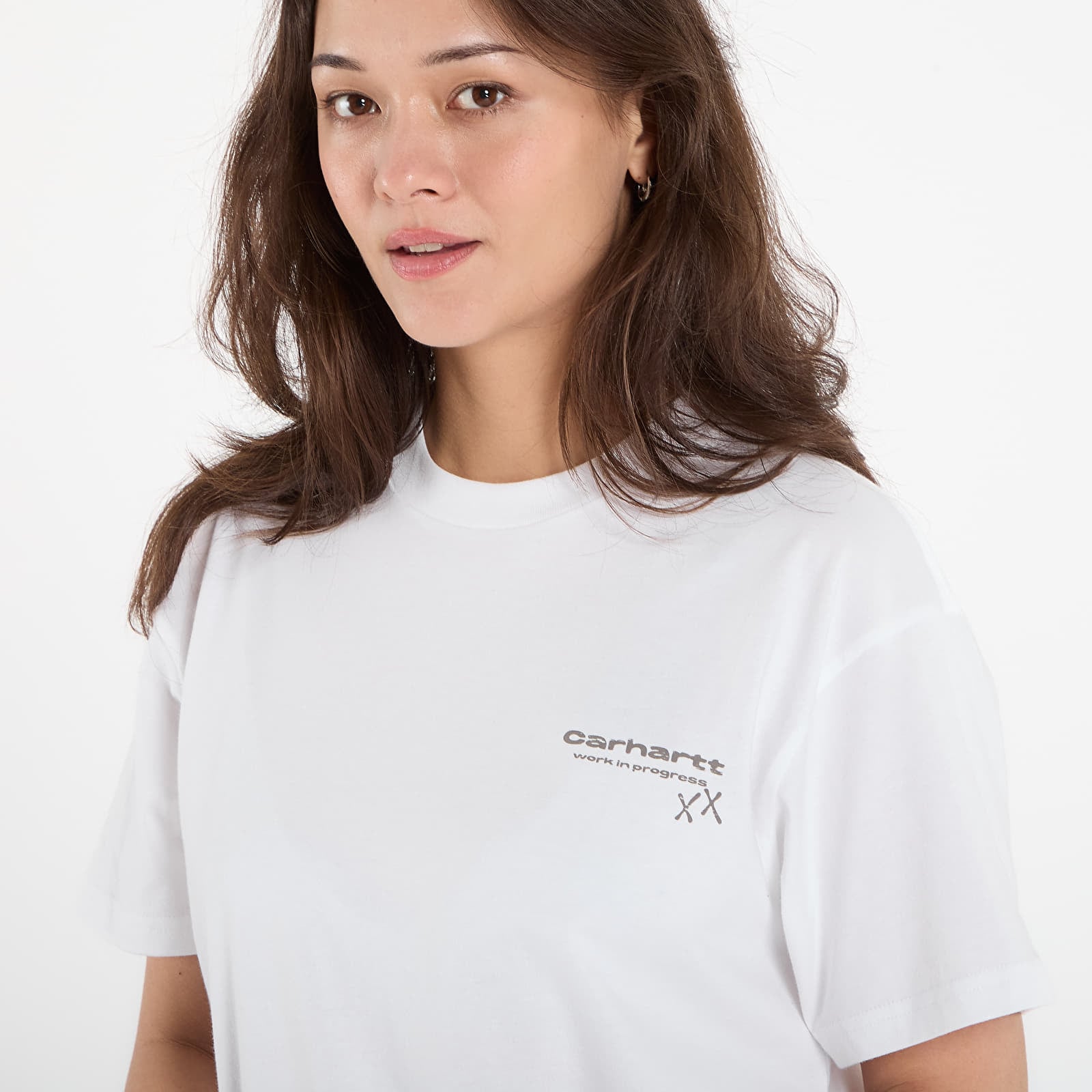 Pánske tričká Carhartt WIP S/S Garble T-Shirt UNISEX White