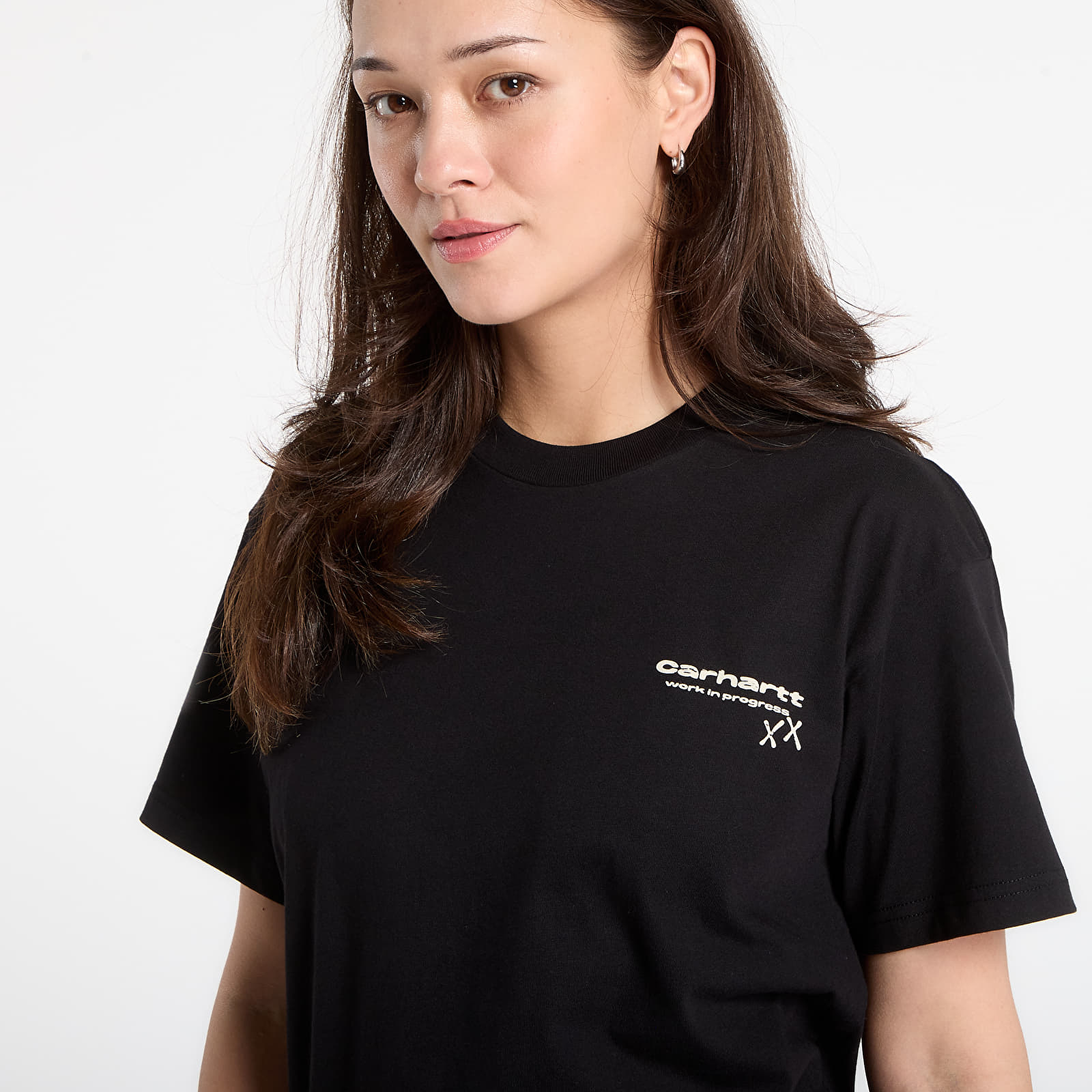 Pánske tričká Carhartt WIP S/S Garble T-Shirt UNISEX Black