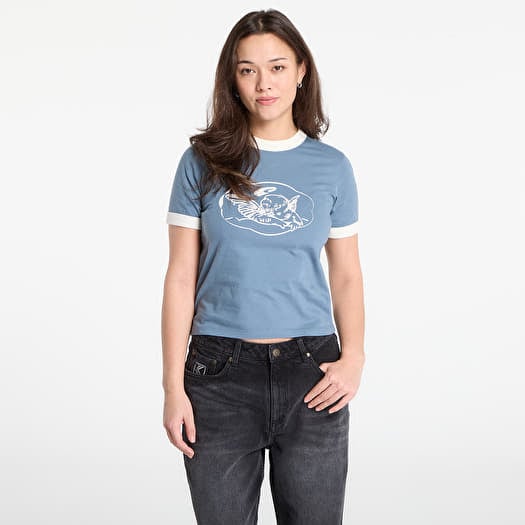 Tričko Carhartt WIP W' S/S Reminiscing Ringer T-Shirt Velvet Blue