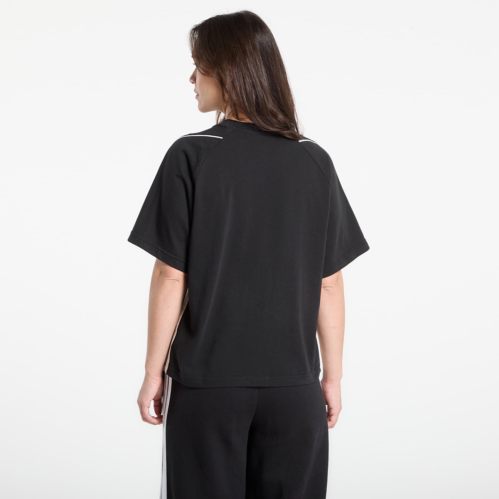 Tričká adidas Stadium 3-Stripes T-Shirt Black