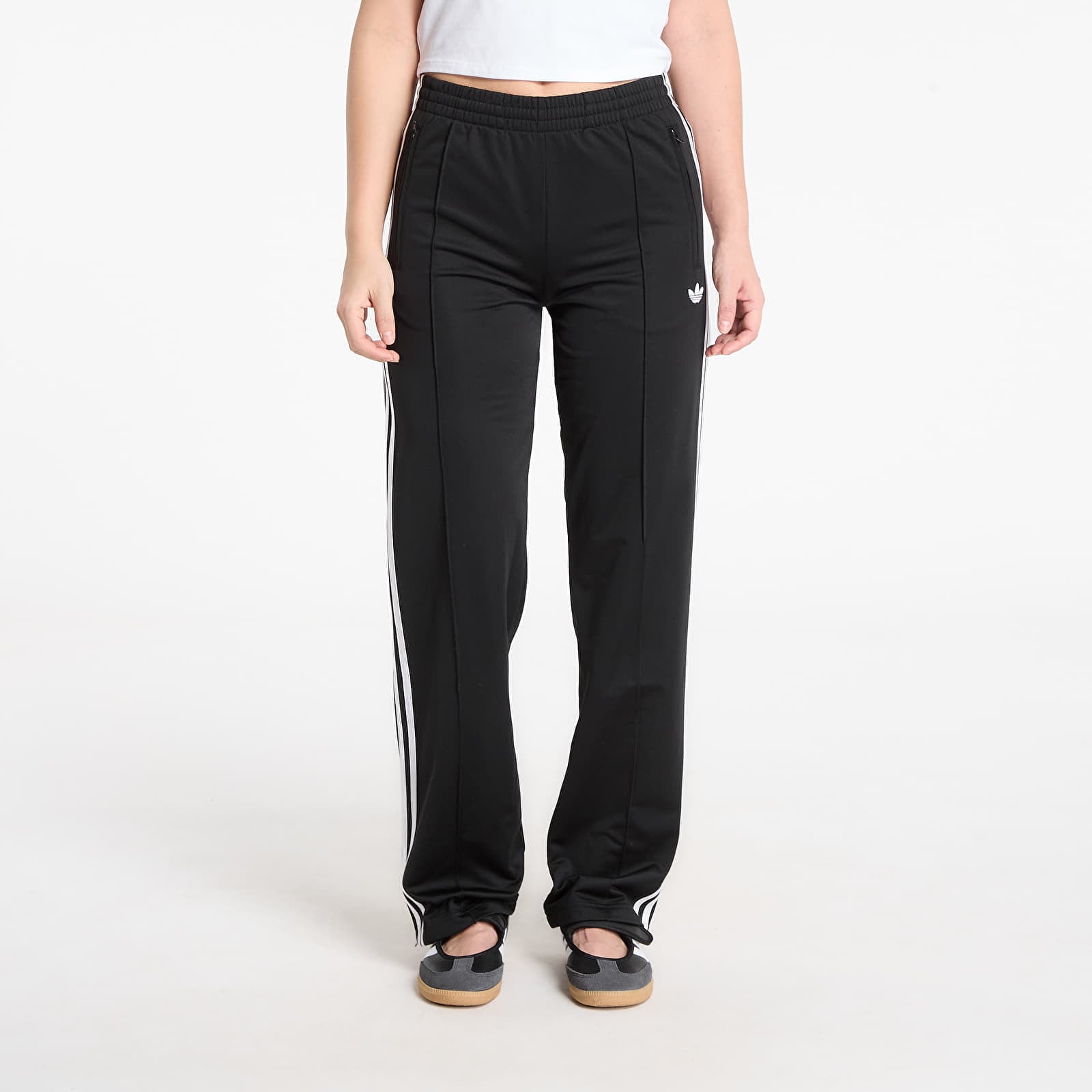 Pantaloni de trening adidas Firebird Classic Track Tracksuit Bottoms Black/ Black L