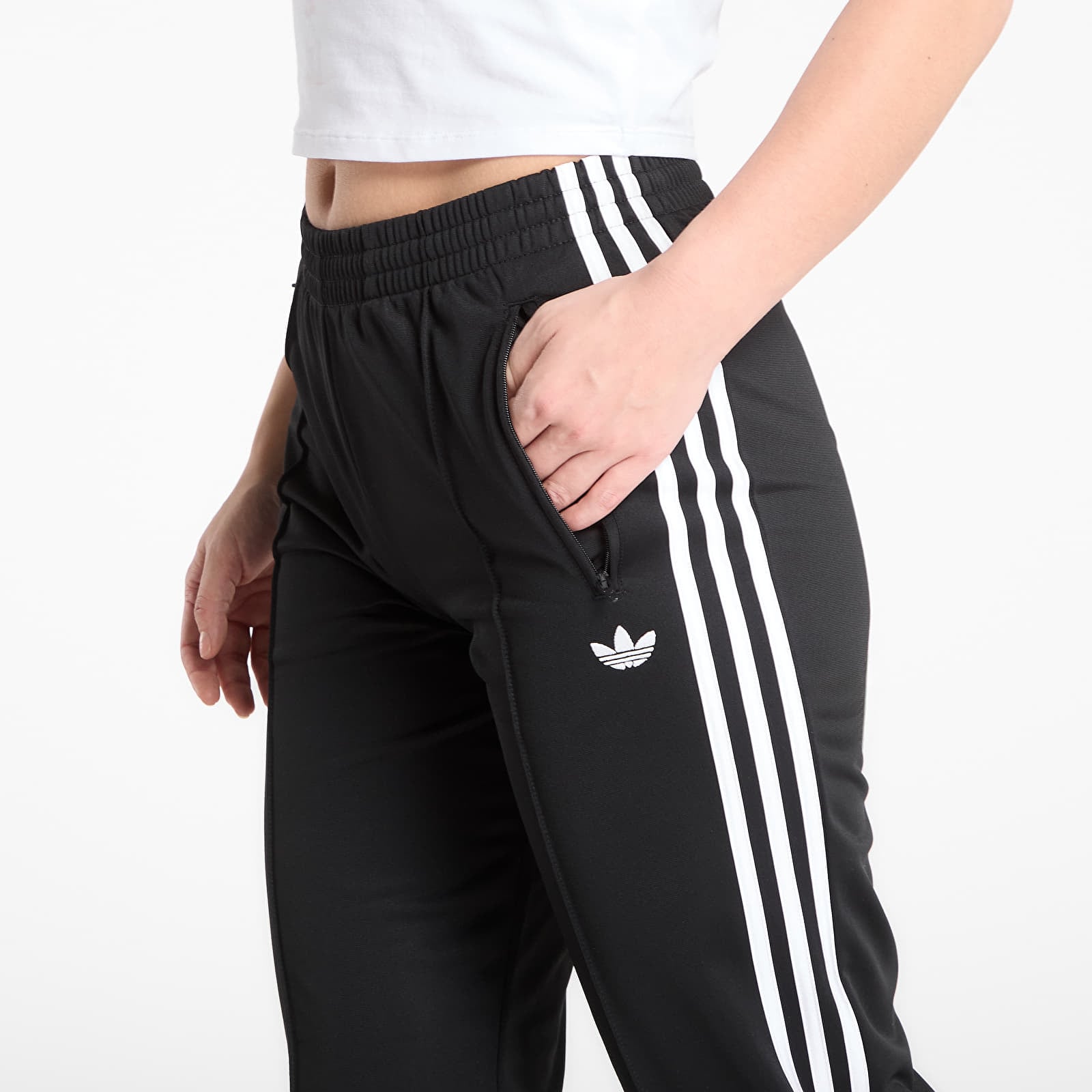 Trenirka hlače adidas Firebird Classic Track Tracksuit Bottoms Black/ Black