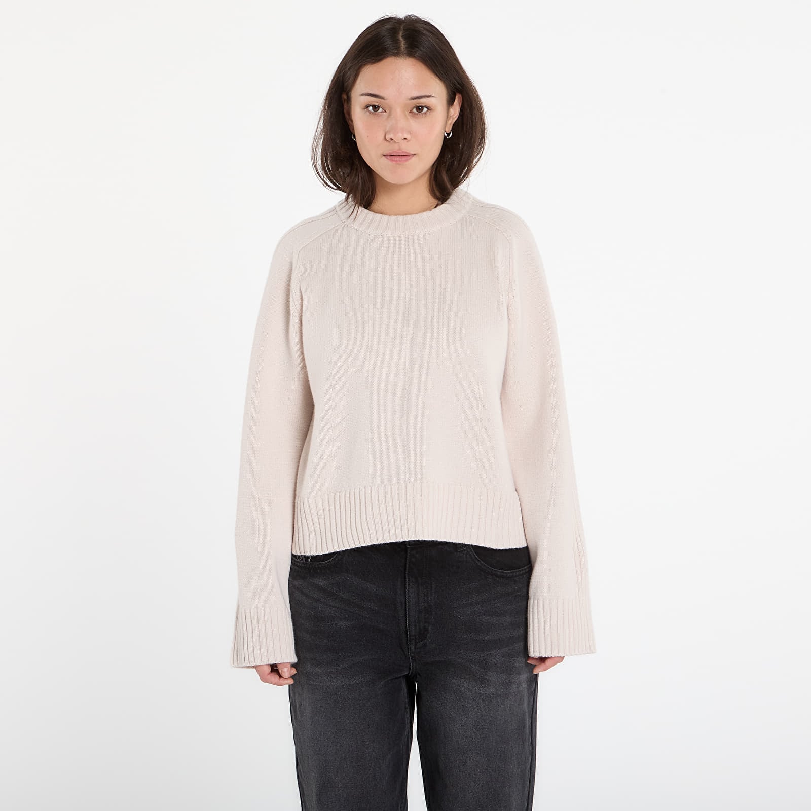 Пуловери Samsøe Samsøe Satilly Sweater Pumice Stone