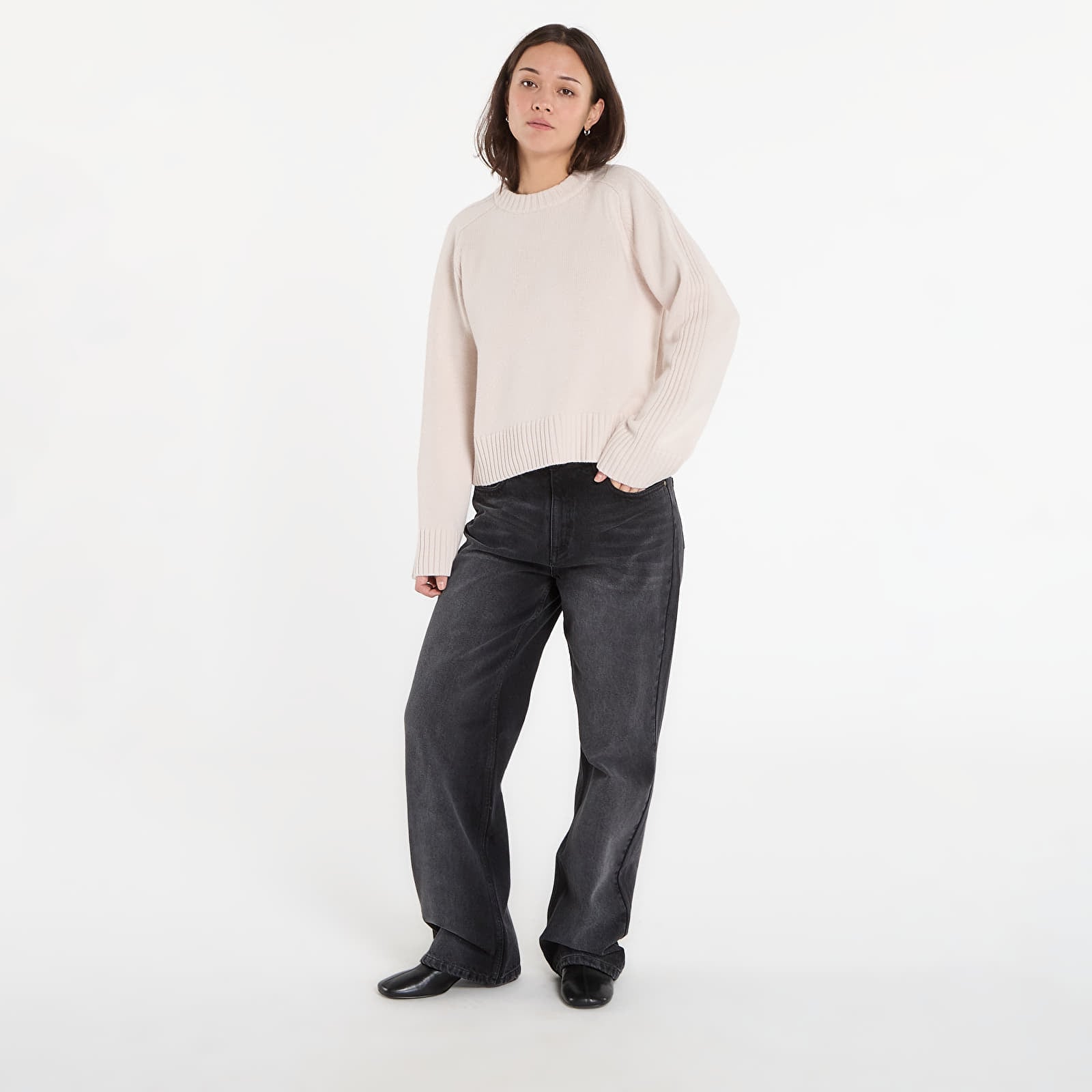 Пуловери Samsøe Samsøe Satilly Sweater Pumice Stone