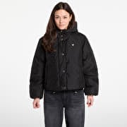 GUESS 4G Boxy Puffer Jacket Jacquard Jblk Mon