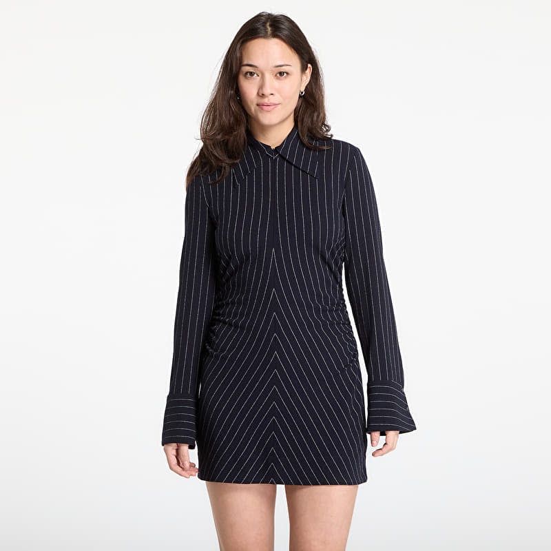 Kleid Desigual Seattle Striped Slim Dress Blue