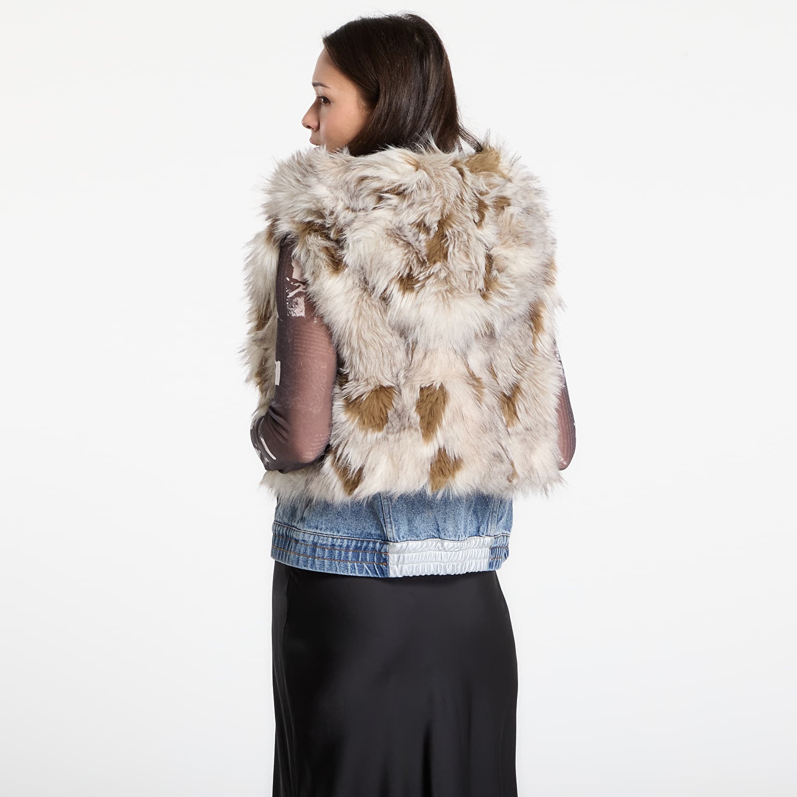 Безрукавки Desigual Bunny Fur Vest Brown