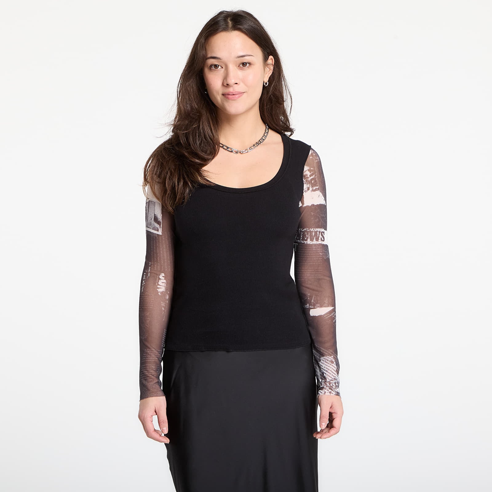 Tricou Desigual Lisboa T-Shirt Black L