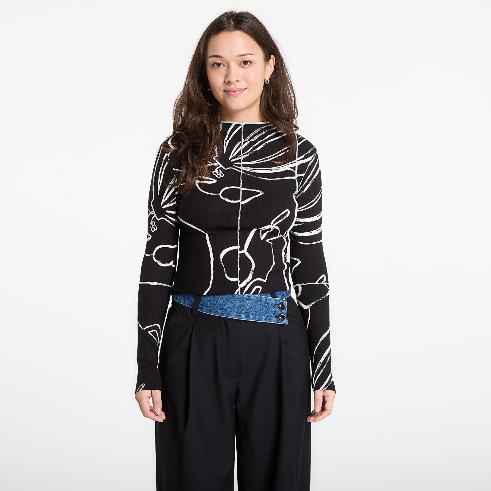 Tricou Desigual Londres T-Shirt Black L