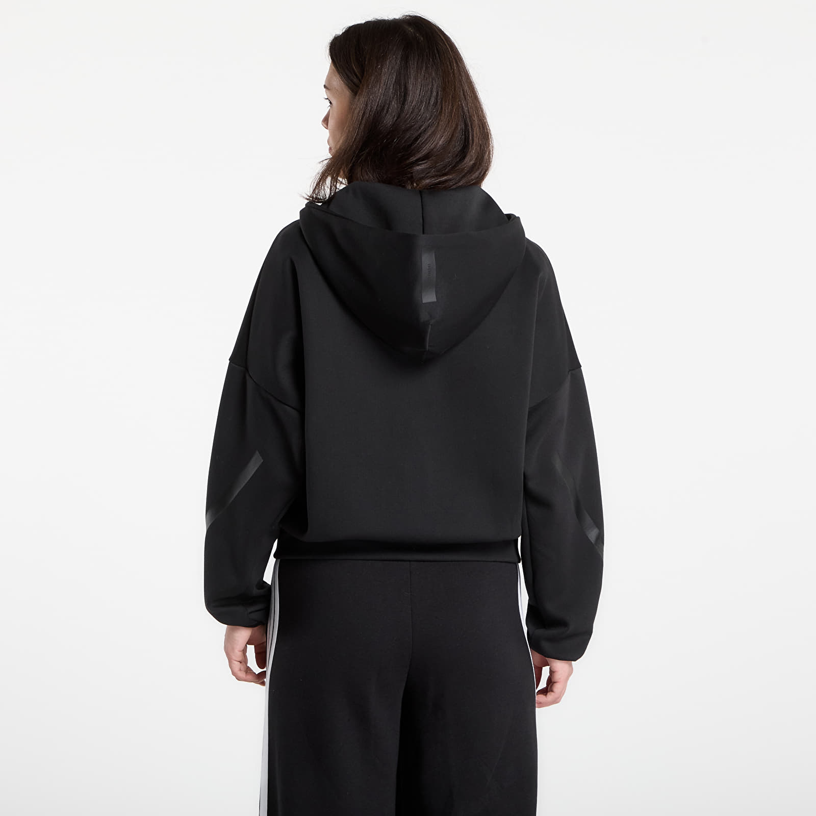 Sweatshirts für Frauen adidas W Z.N.E. Fz Black