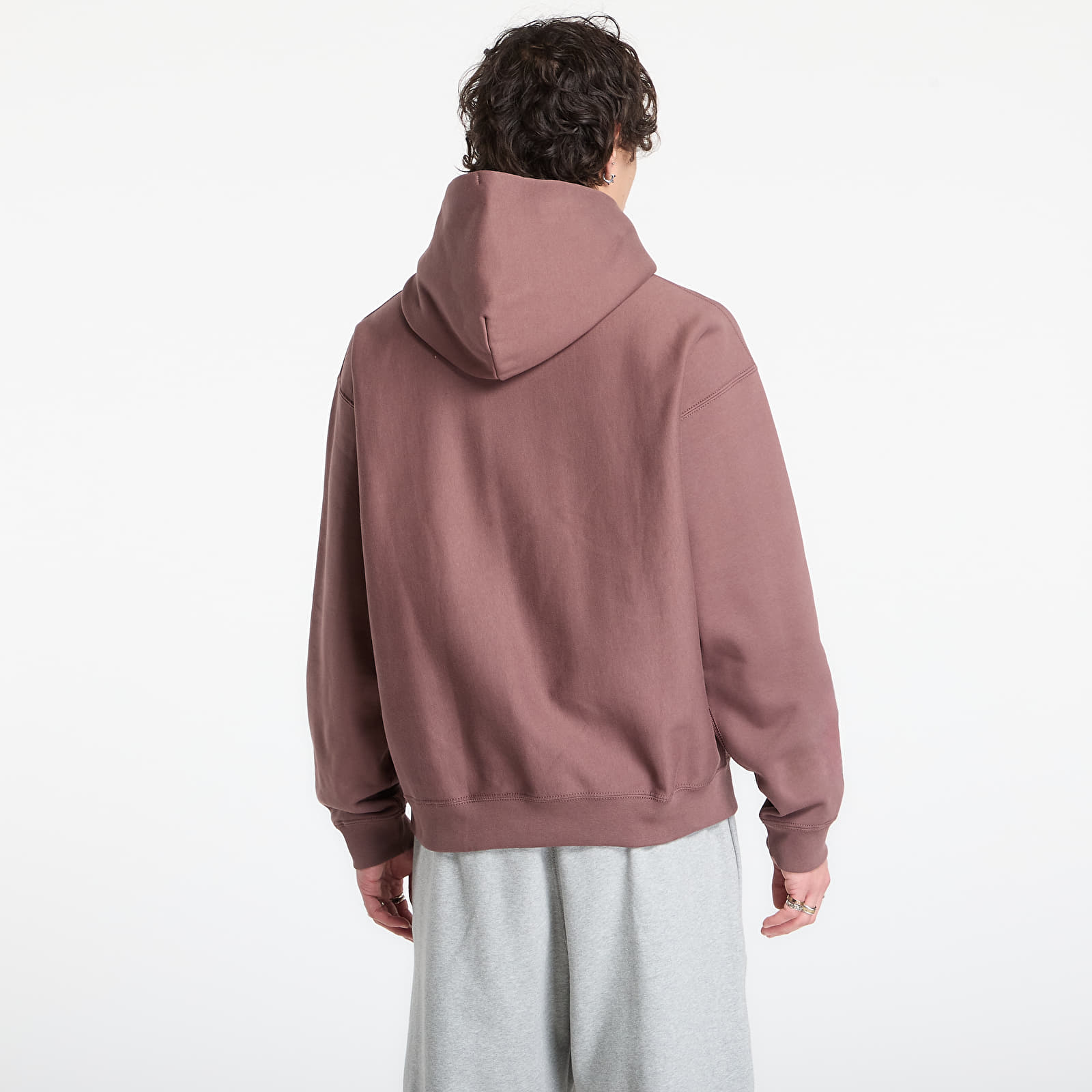 Hanorace pentru bărbați Nike Solo Swoosh Men's Pullover Hoodie Tattoo/ White