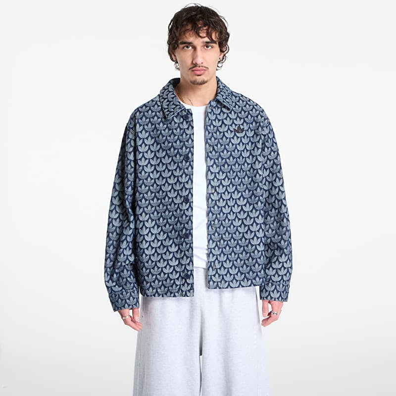 Футболка adidas Denim Monogram Shirt Indigo Denim