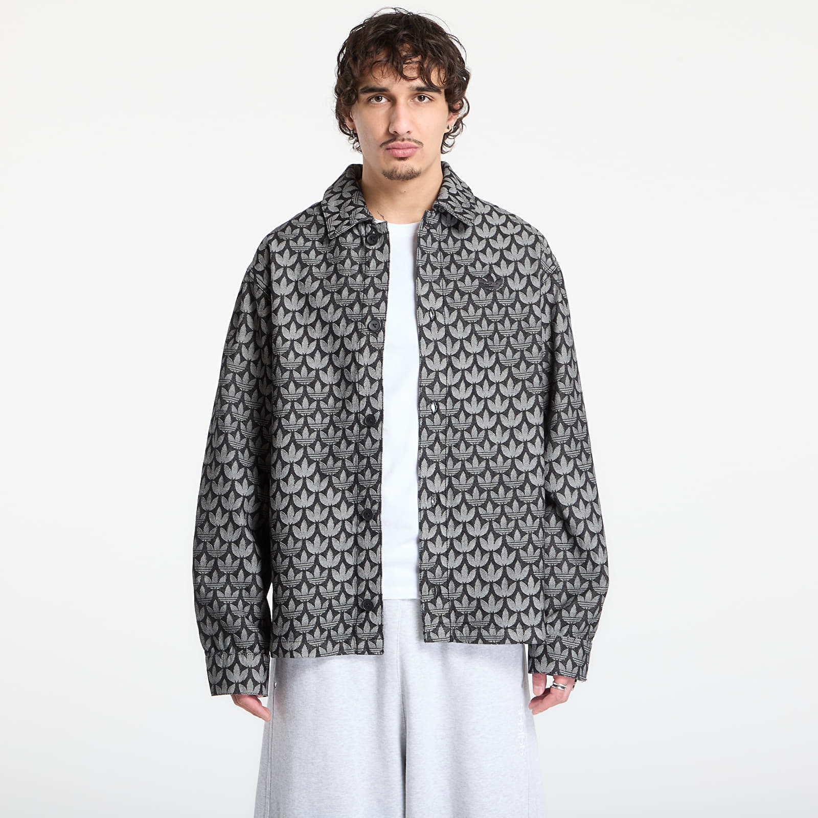 Camasa adidas Monogram Shirt Black M