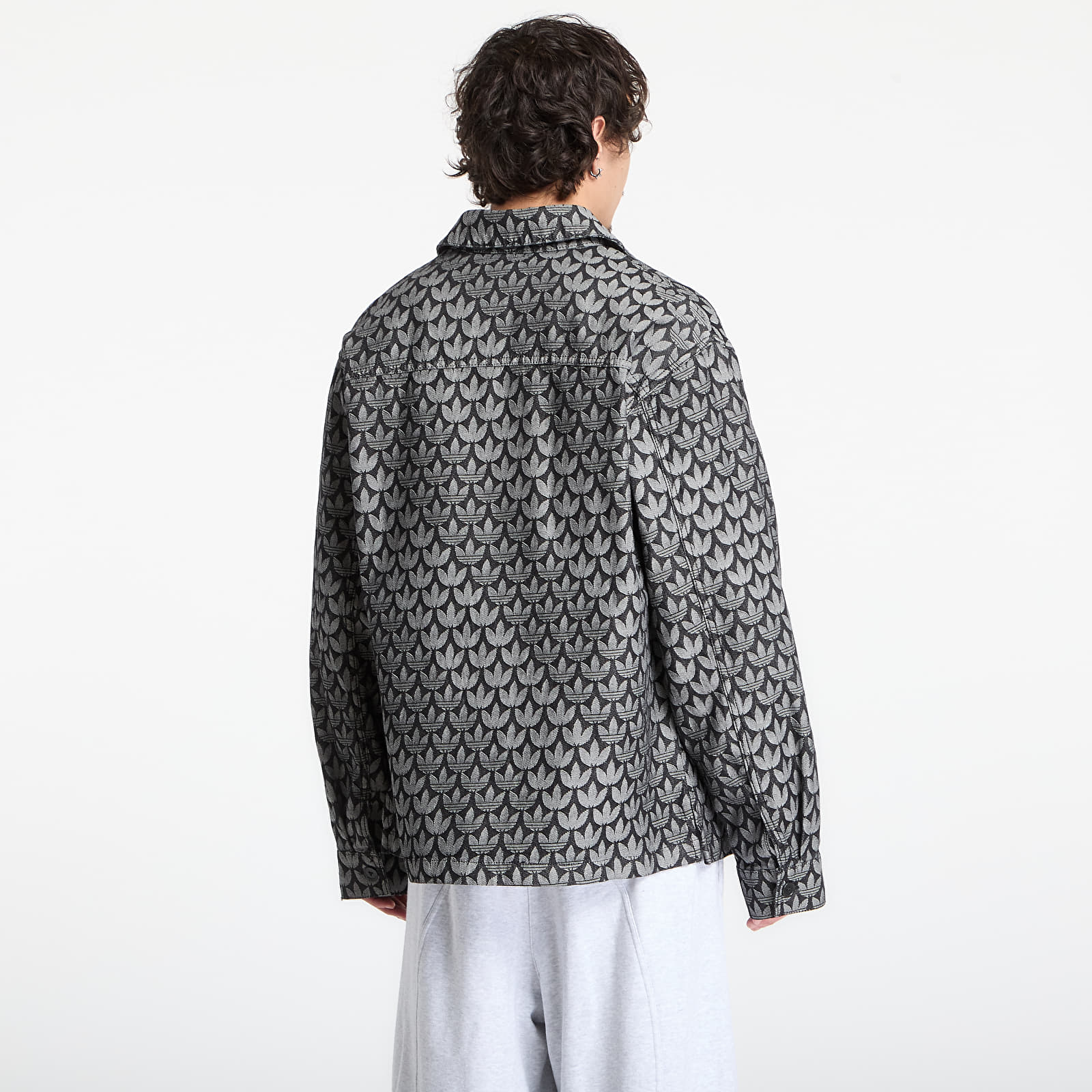 Men's shirts adidas Monogram Shirt Black