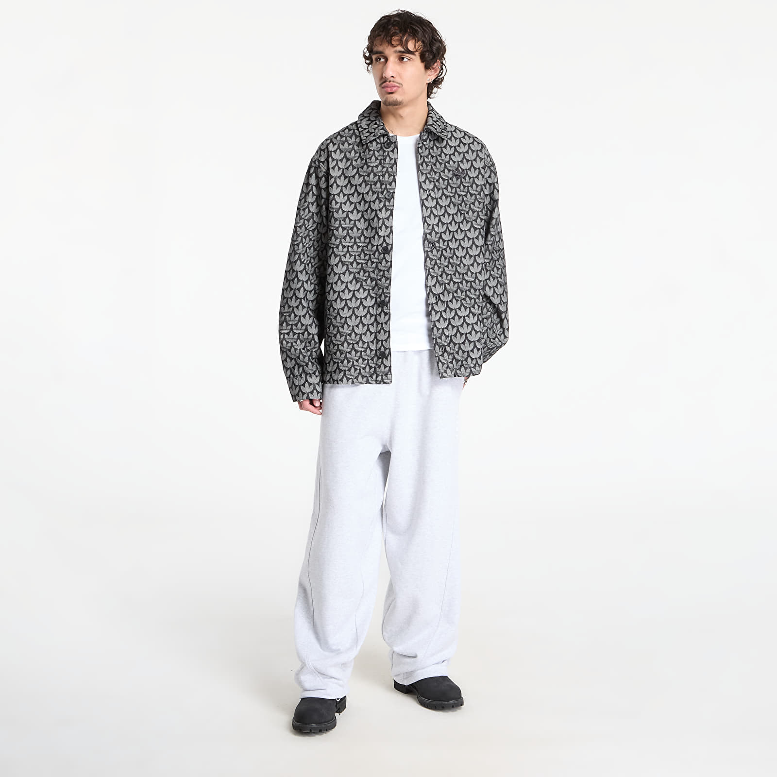 Men's shirts adidas Monogram Shirt Black