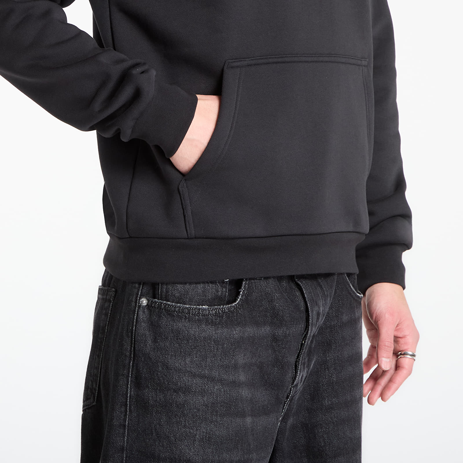 Hanorace pentru bărbați adidas Monogram Hd Black