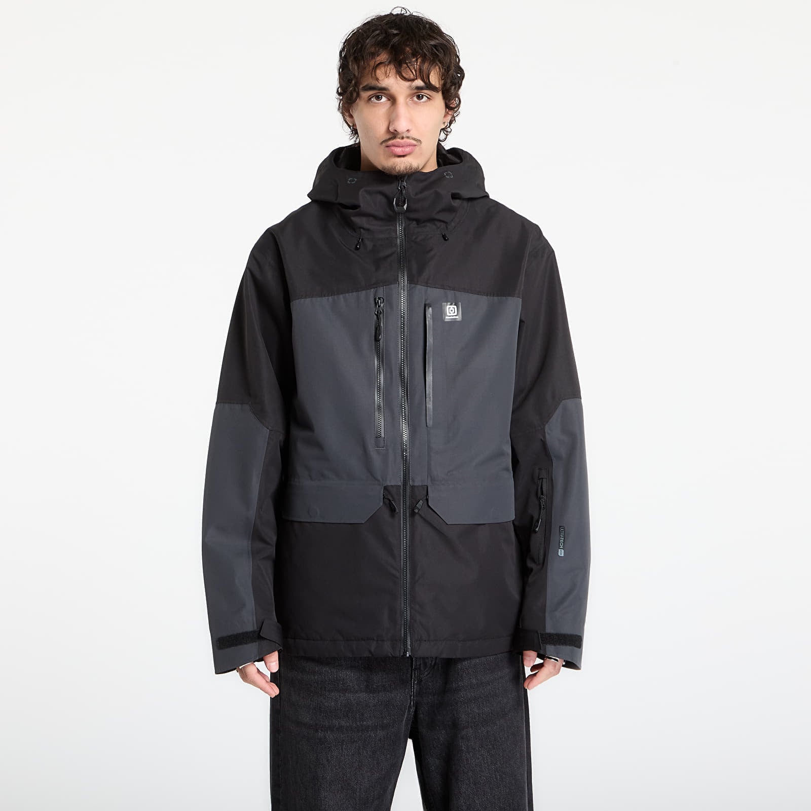 Jachetă Horsefeathers Pearl Jacket Black/ Phantom XL