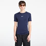 Nike Pro Men's Dri-FIT Tight Short-Sleeve Fitness Top Obsidian/ White