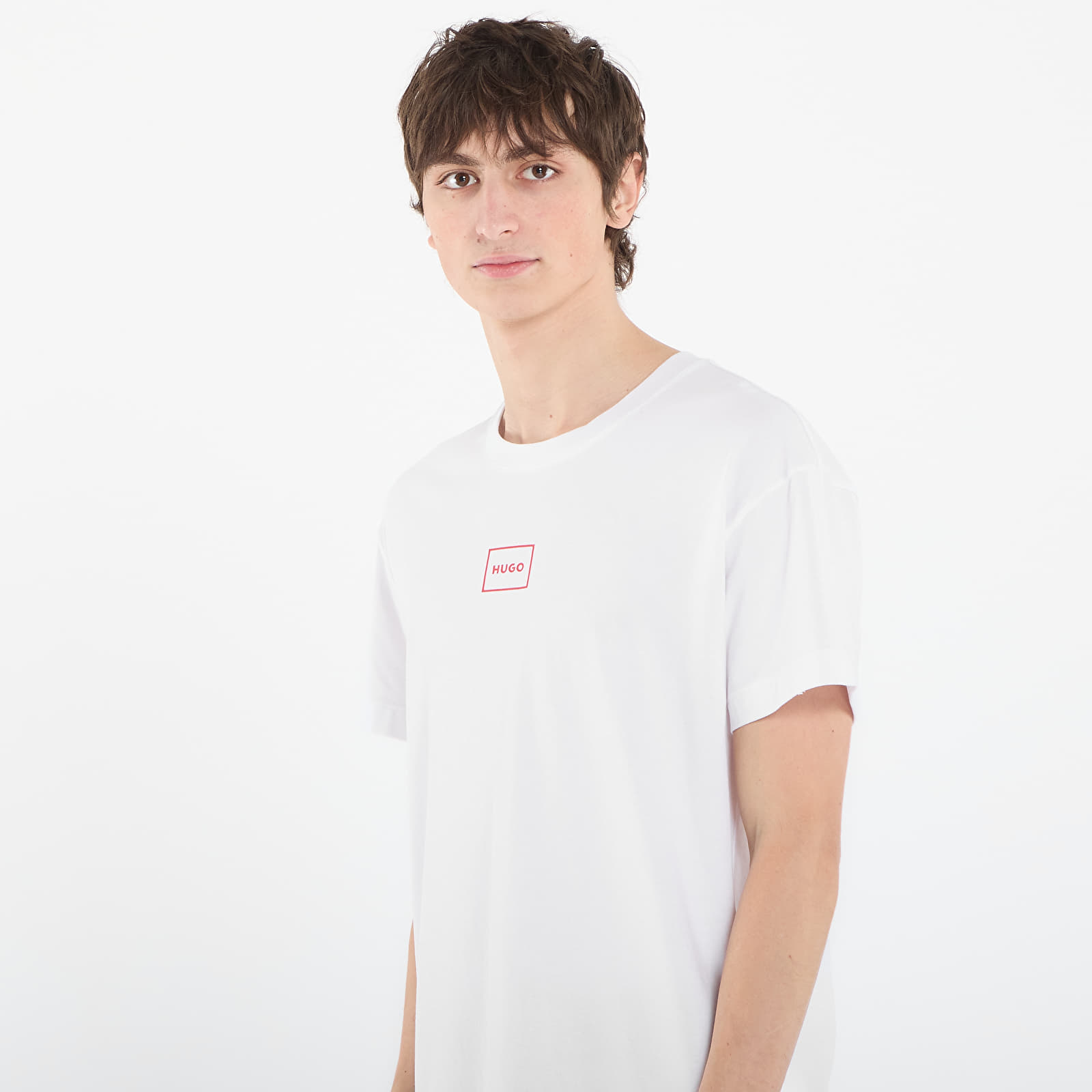 T-Shirts Männer Hugo Boss Laze Tee Shirt White