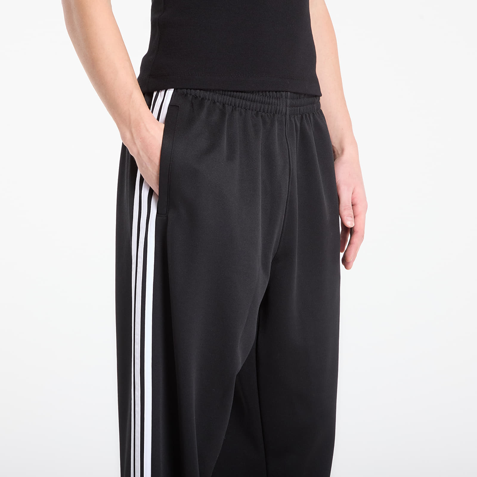 Hosen für Männer adidas Loose Track Pants Black/ White