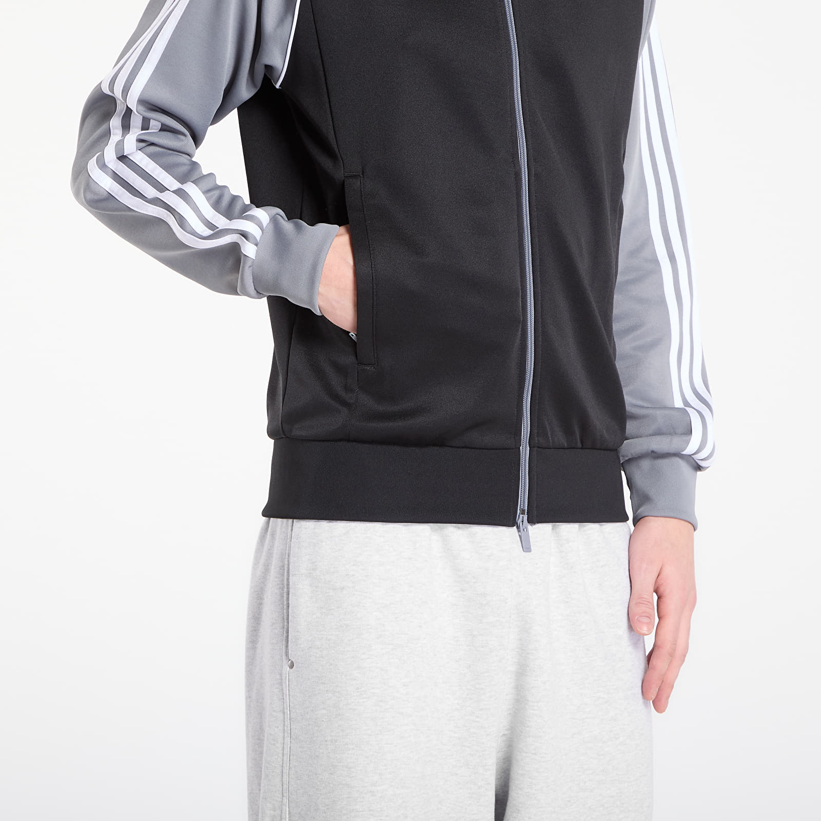 Sweatshirts för män adidas Sst Tt Black/ Grey/ White