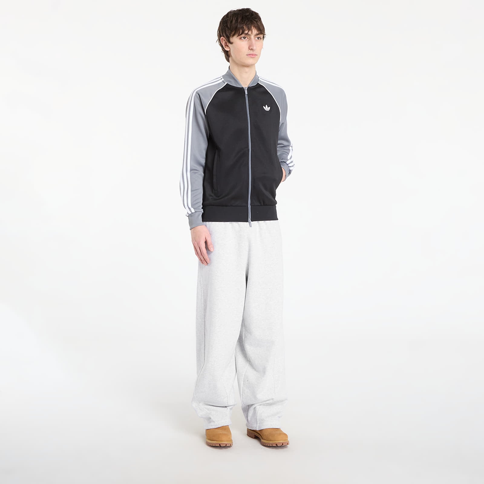 Sweatshirts för män adidas Sst Tt Black/ Grey/ White