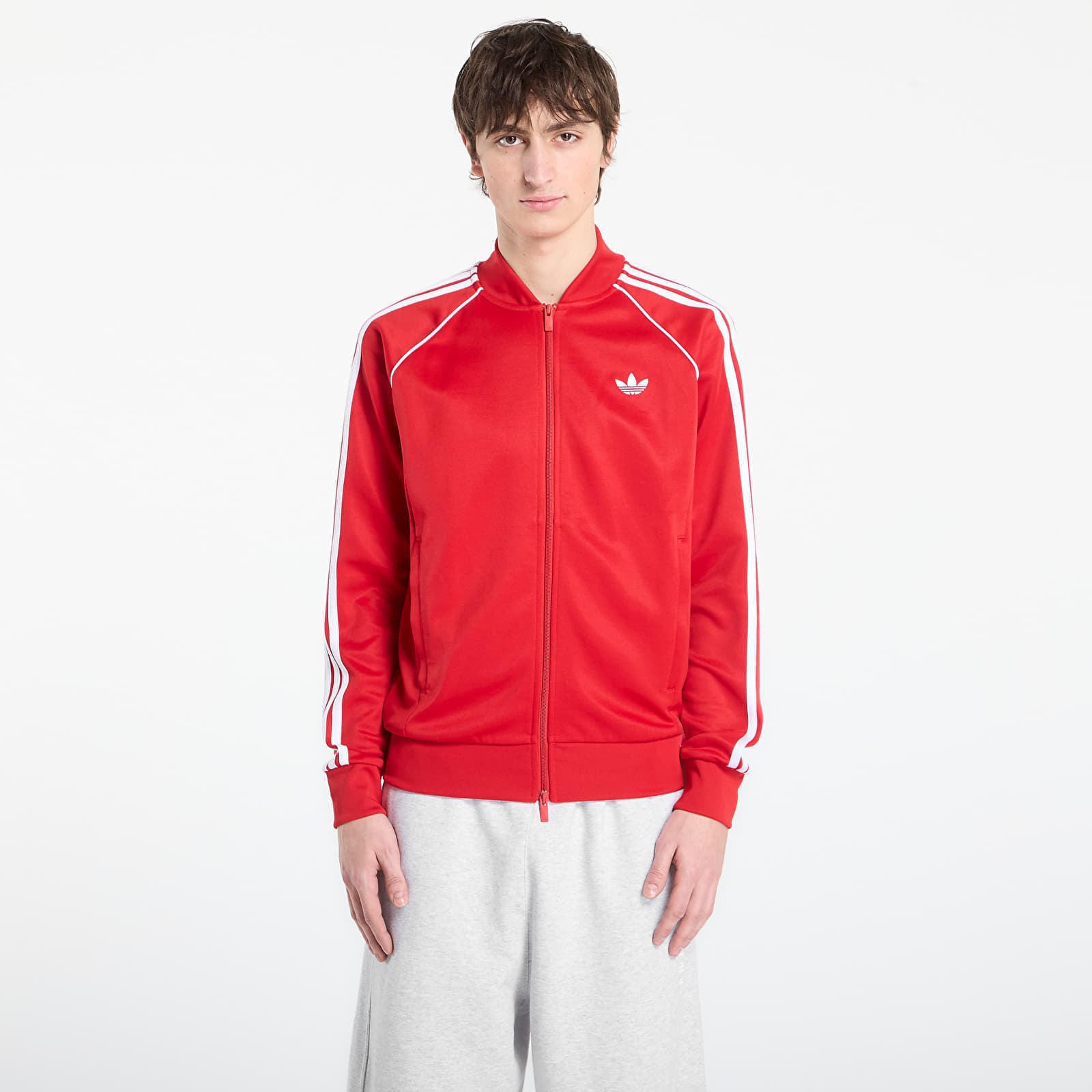 Sweatshirt adidas Sst Tt Better Scarlet/ White M
