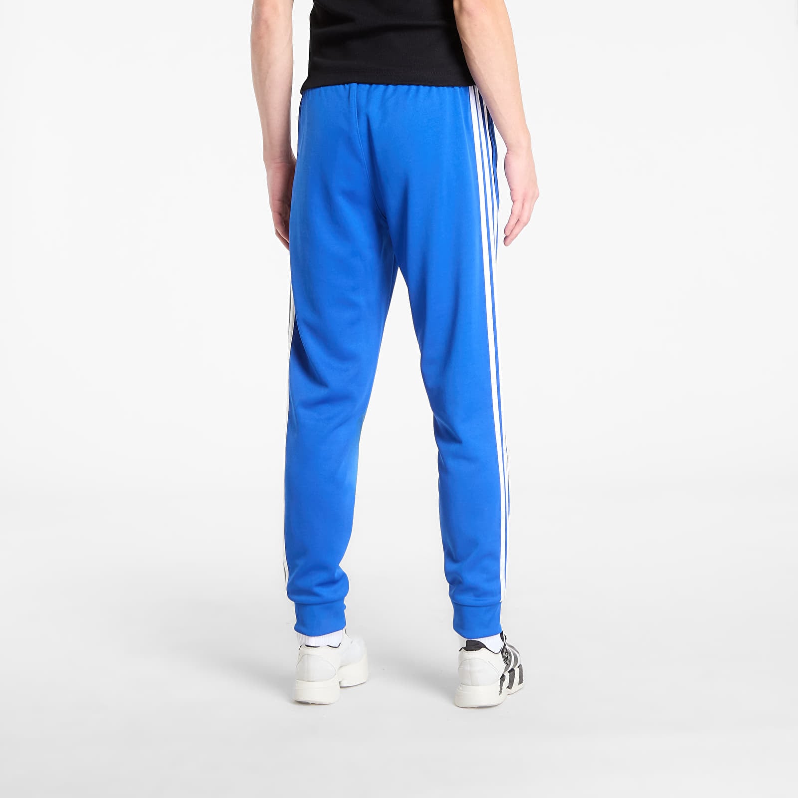 Byxor för män adidas Sst Track Pants Blue/ White