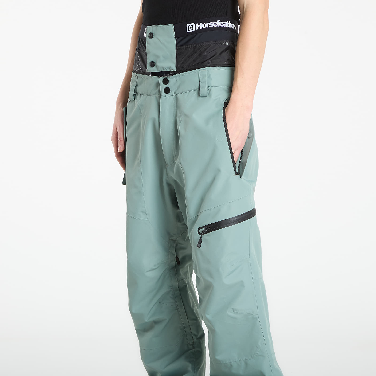 Pánské kalhoty Horsefeathers Nelson Pants Iceberg Green